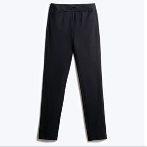 Ministry of Supply Straight Leg Ponte Pant in Black Size Small New with Tag